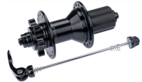 Contec Disk Nabe EROQ DB 32 Loch Shimano Freilauf 6 Loch Einbaumaß 135 mm mit Schnellspanner